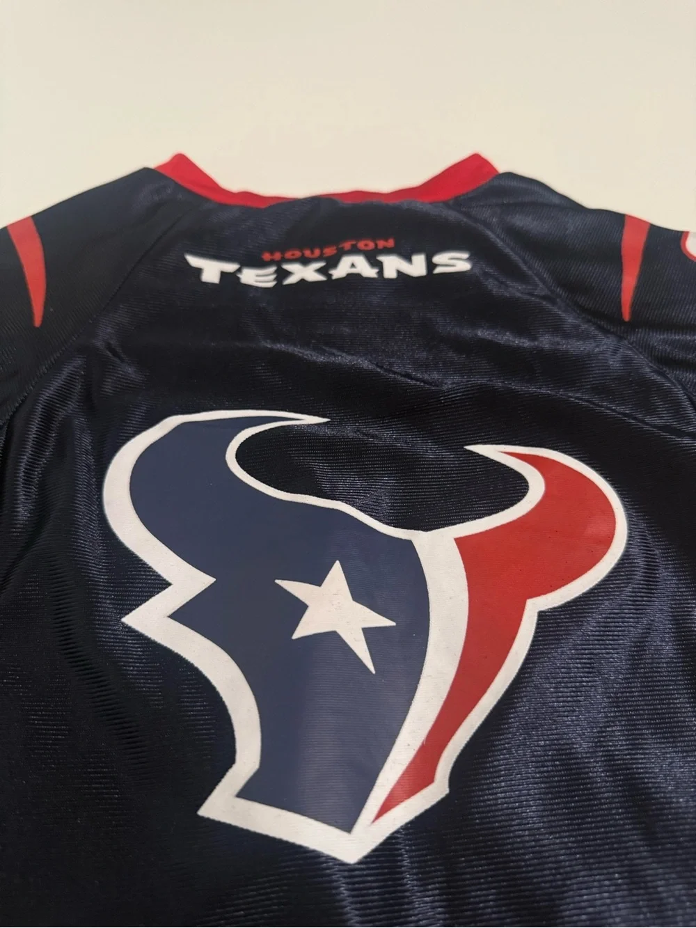 Little Earth Houston Texans Pet Navy Red White Jersey
